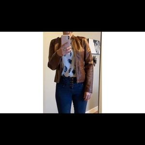 Bomber Jacket in Brown